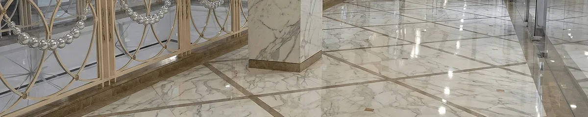 Beautiful marble floor professionally installed in Cambridge, MA